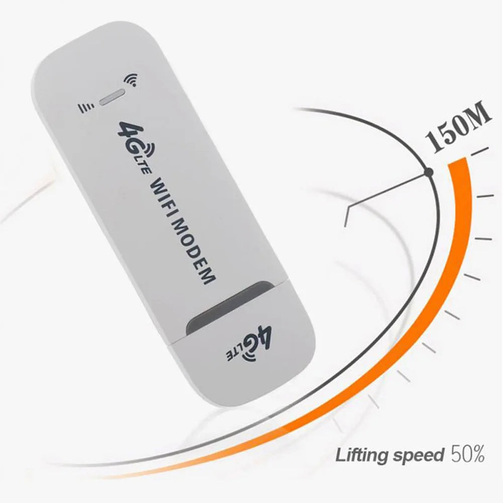 4G LTE Wireless USB Dongle Mobile Broadband 150Mbps Modem Stick Sim Card Wireless Router USB 150Mbps Modem Stick for Home Office
