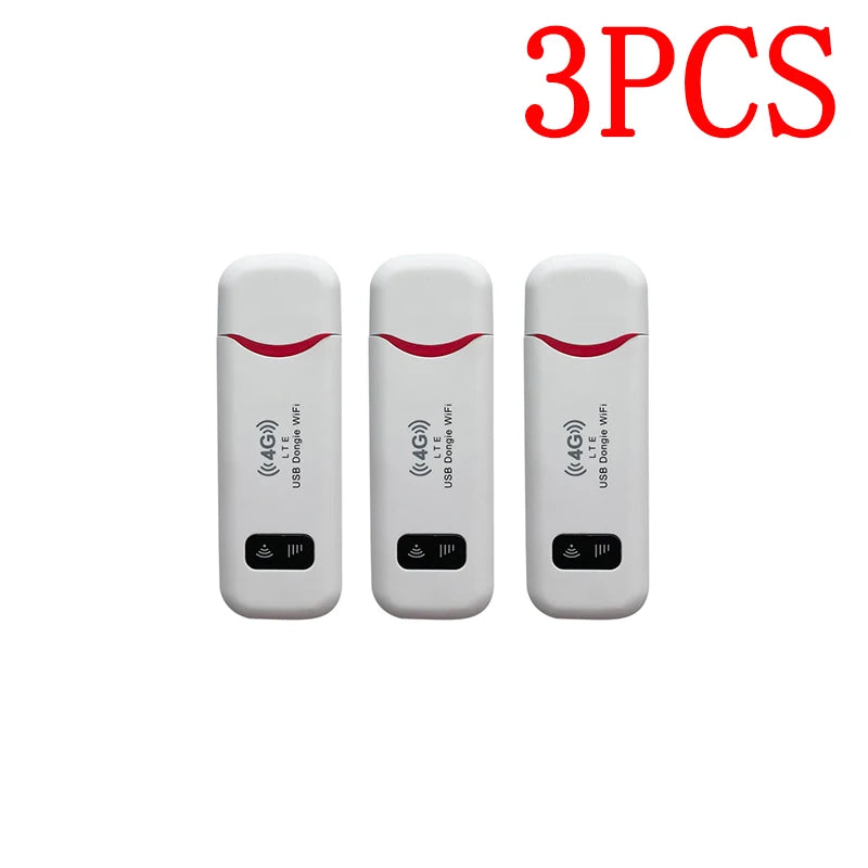4G LTE Wireless USB Dongle Mobile Broadband 150Mbps Modem Stick Sim Card Wireless Router USB 150Mbps Modem Stick for Home Office